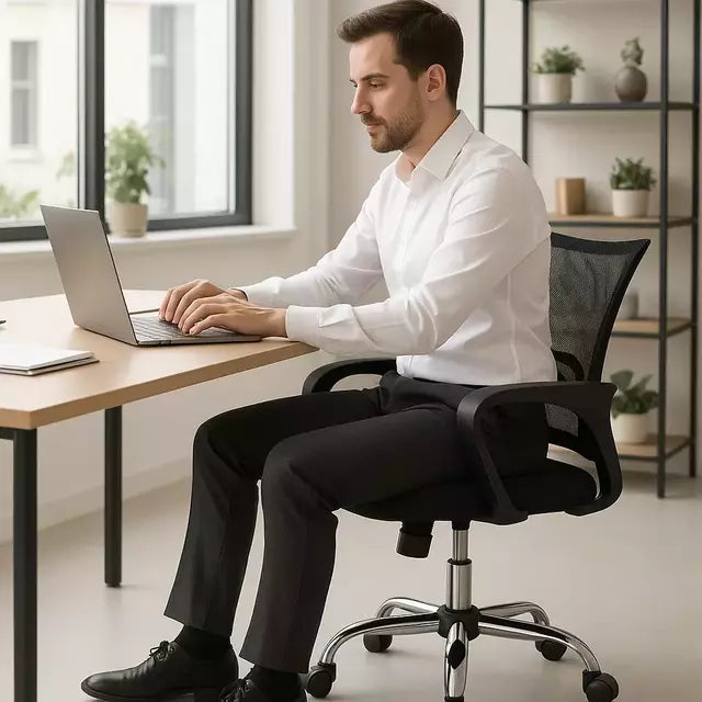 Silla De Oficina Ergonomica Reclinable Ajustable Profesional