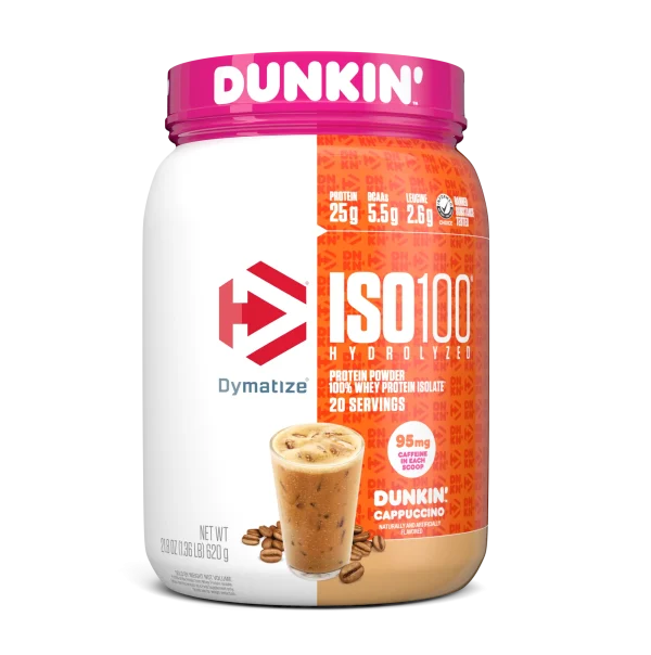 Dymatize Proteina ISO 100 1.4 Lb Dunkin Cappuccino