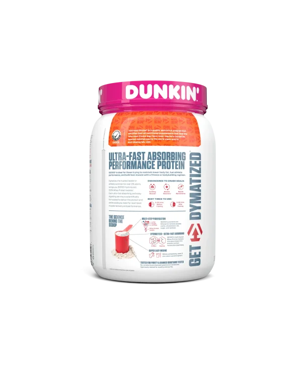 Dymatize Proteina ISO 100 1.4 Lb Dunkin Cappuccino