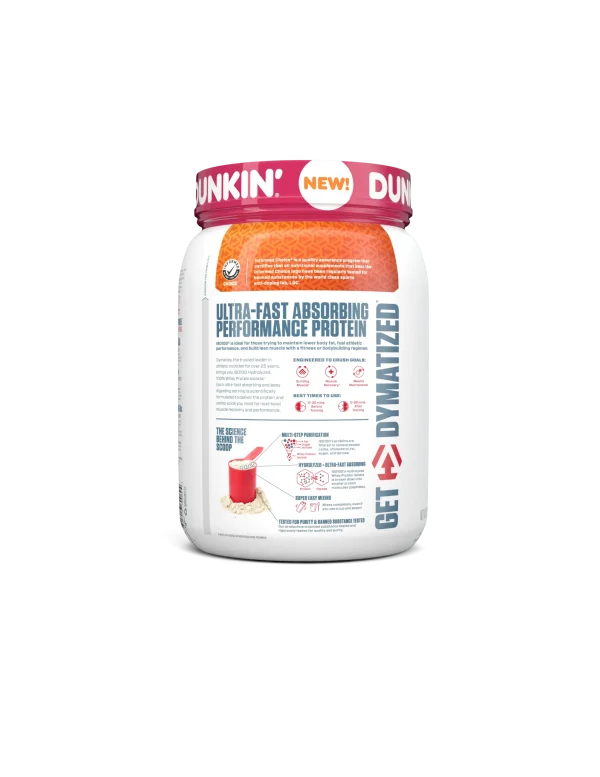 Proteina Dymatize ISO 100 1.4 Lb Dunkin Glazed Donut 635 gr