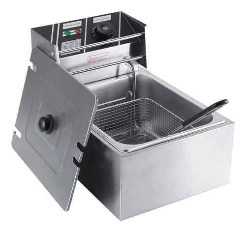 Freidora Electrica De Aceite 6 Litros