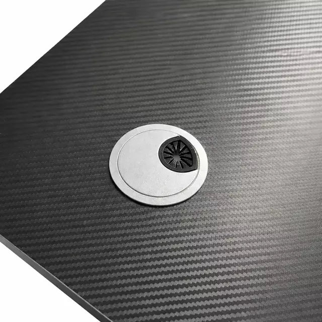 Escritorio Gamer 120x60 Metálico Computador Oficina Estudio Negro