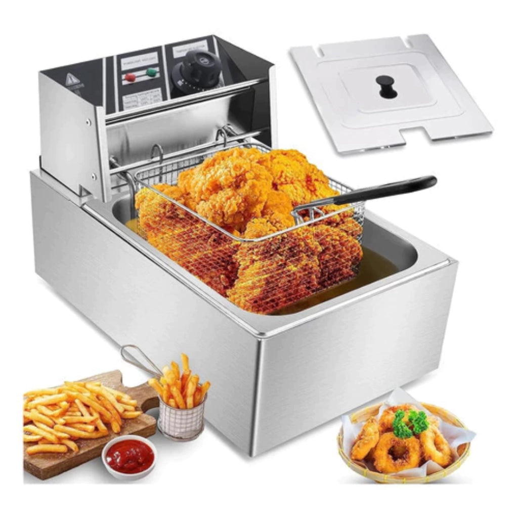 Freidora Electrica De Aceite 6 Litros